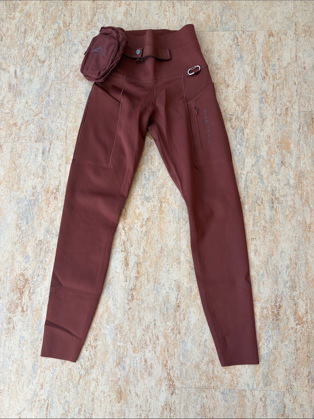 Nike ACG Women's High-Rise Trail Jeggings - Burgundy NWOT